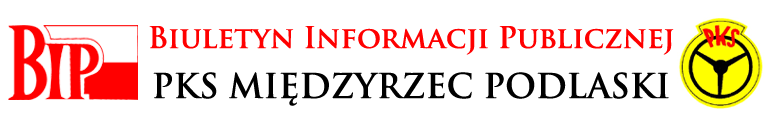 Biuletyn Informacji Publicznej - PKS Międzyrzec Podlaski
